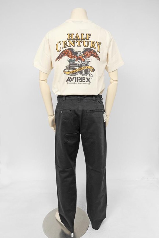 AVIREX 6126132 Trusers, Man, Field Pants (オフィサーパンツ） ノータク　トラウザーチノーズ　オフィサーパンツ画像