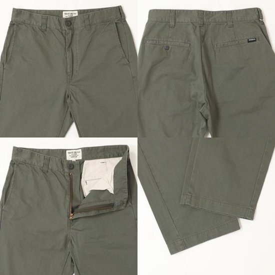 AVIREX 6126132 Trusers, Man, Field Pants (オフィサーパンツ） ノータク　トラウザーチノーズ　オフィサーパンツ画像