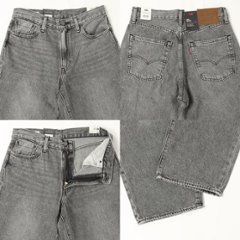 LEVI'S リーバイス 578 バギー グレーユーズド  A4750-00 58　Baggy Jeans ストリート 58）GREY USED　BAGGY　L30画像