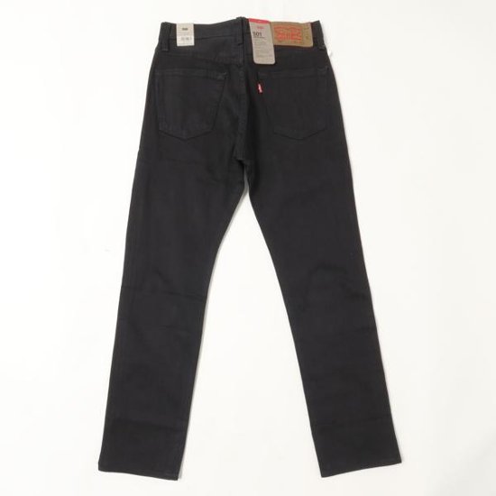 LEVI'S  Red Tab 501  オリジナルフィット 00501-2442　後染めブラック  オリジナルボタンフライ　13.5oz Denim Small e 画像