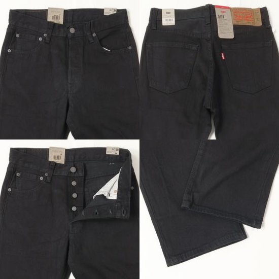 LEVI'S  Red Tab 501  オリジナルフィット 00501-2442　後染めブラック  オリジナルボタンフライ　13.5oz Denim Small e 画像
