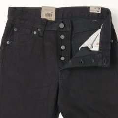 LEVI'S  Red Tab 501  オリジナルフィット 00501-2442　後染めブラック  オリジナルボタンフライ　13.5oz Denim Small e 画像