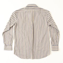 McGREGOR マクレガー EASY CARE　イージーケア ボタンダウンシャツ 111176601　51）BEIGE シャツ メンズ 紳士 春服 ストライプ柄画像