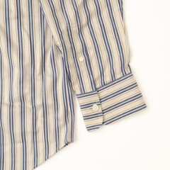 McGREGOR マクレガー EASY CARE　イージーケア ボタンダウンシャツ 111176601　51）BEIGE シャツ メンズ 紳士 春服 ストライプ柄画像