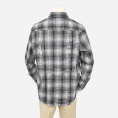 McGREGOR マクレガーレギュラーソフトオンブレチェックシャツシャツ 111176603 39)Black メンズ 紳士 秋春冬　長袖シャツ ワークシャツ画像