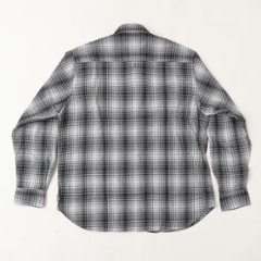 McGREGOR マクレガーレギュラーソフトオンブレチェックシャツシャツ 111176603 39)Black メンズ 紳士 秋春冬　長袖シャツ ワークシャツ画像