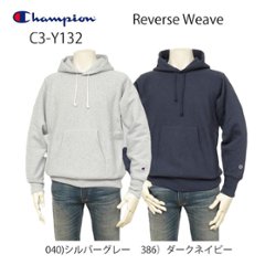 Champion　C3-Y132 リバースウィーブ フーデッドスウェットシャツ、メンズ、トレーニングウェアの画像