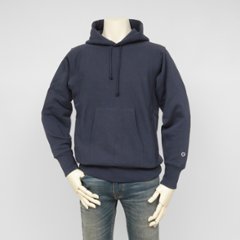 Champion　C3-Y132 リバースウィーブ フーデッドスウェットシャツ、メンズ、トレーニングウェア画像