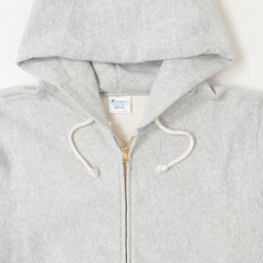 Champion　C3-w134 リバースウィーブ　ジップフーデッドスウェットシャツ 裏起毛　秋冬画像