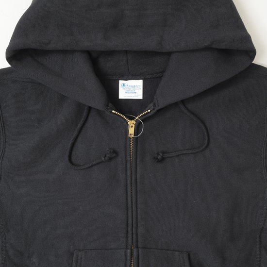 Champion　C3-w134 リバースウィーブ　ジップフーデッドスウェットシャツ 裏起毛　秋冬画像