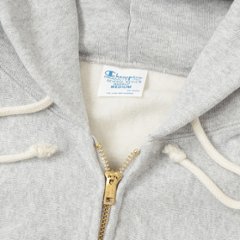 Champion　C3-w134 リバースウィーブ　ジップフーデッドスウェットシャツ 裏起毛　秋冬画像
