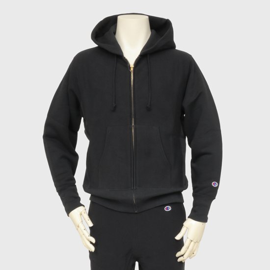Champion　C3-w134 リバースウィーブ　ジップフーデッドスウェットシャツ 裏起毛　秋冬画像