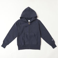Champion　C3-w134 リバースウィーブ　ジップフーデッドスウェットシャツ 裏起毛　秋冬画像