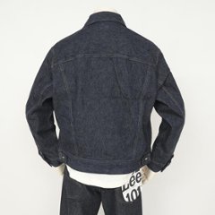 Lee 101J 101 ANNIVERSARY RIDRS 101-J LM1032  100indigo blue Gジャン　デニムジャケト ライダース　画像