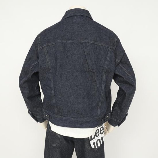 Lee 101J 101 ANNIVERSARY RIDRS 101-J LM1032  100indigo blue Gジャン　デニムジャケト ライダース　画像