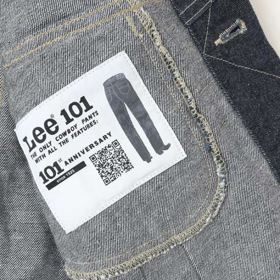 Lee 101J 101 ANNIVERSARY RIDRS 101-J LM1032  100indigo blue Gジャン　デニムジャケト ライダース　画像