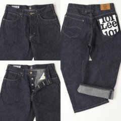 Lee 101 Anniversary Cowboy 101B LM1023 -189)Indigo blue Selvedge　Denim セルヴィチデニム　カーボーイパンツ　ボタンフライ画像