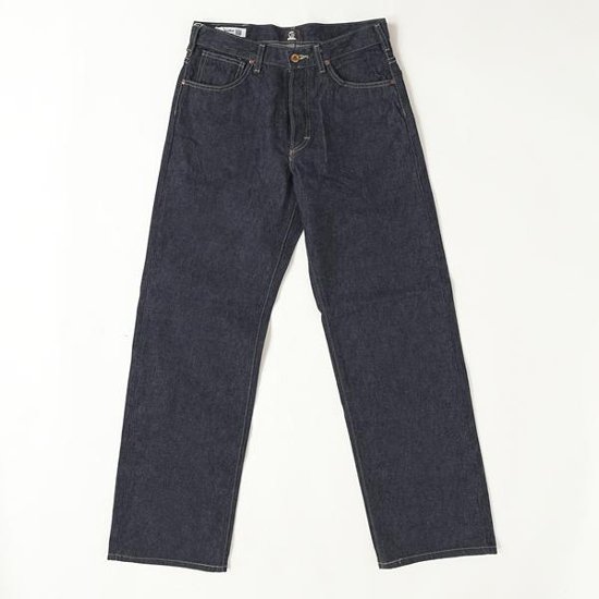 Lee 101 Anniversary Cowboy 101B LM1023 -189)Indigo blue Selvedge　Denim セルヴィチデニム　カーボーイパンツ　ボタンフライ画像
