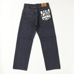 Lee 101 Anniversary Cowboy 101B LM1023 -189)Indigo blue Selvedge　Denim セルヴィチデニム　カーボーイパンツ　ボタンフライ画像