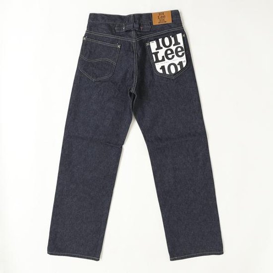 Lee 101 Anniversary Cowboy 101B LM1023 -189)Indigo blue Selvedge　Denim セルヴィチデニム　カーボーイパンツ　ボタンフライ画像