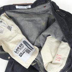 Lee 101 Anniversary Cowboy 101B LM1023 -189)Indigo blue Selvedge　Denim セルヴィチデニム　カーボーイパンツ　ボタンフライ画像