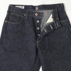 Lee 101 Anniversary Cowboy 101B LM1023 -189)Indigo blue Selvedge　Denim セルヴィチデニム　カーボーイパンツ　ボタンフライ画像