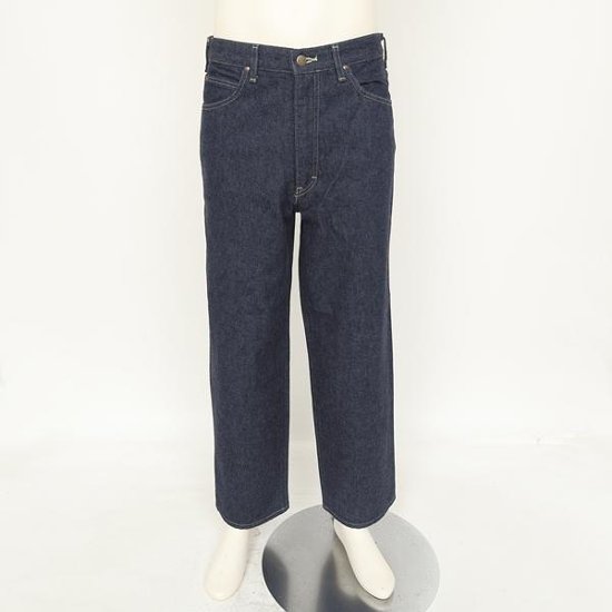 Lee 101 Anniversary WIDE Riders  LM1033-100)Indigo  Selvedge Denim セルヴィチデニム　ライダーズ ジップフライ　ワイド　ゆったり画像