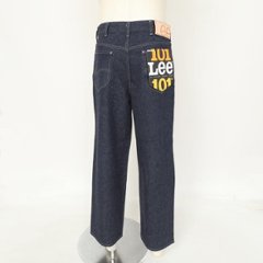 Lee 101 Anniversary WIDE Riders  LM1033-100)Indigo  Selvedge Denim セルヴィチデニム　ライダーズ ジップフライ　ワイド　ゆったり画像