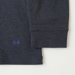 McGREGOR　マクレガー 111716603 メンズ　長袖シャツ　ハイネックカットソー　マイクロボーダー 微起毛 スムース生地画像