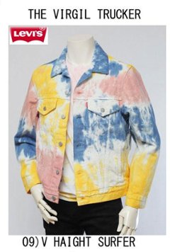 リーバイス(LIVI'S ) TYPE３ トラッカージャケット 77380-0009 ダイダイ柄 V HAIGT SURFERの画像