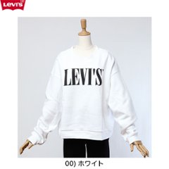 Lady LEVIS(リーバイス)　グラフィック90’S　SERIF　LOGO　スウェットシャツ　85283-00　トレーナーの画像