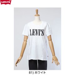 Lady LEVIS(リーバイス)　グラフィック90’Sロゴ　パーフェクトTシャツ　17369-07の画像