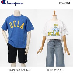 UCLA　チャンピオン（champion) 米国製　USA製　カレッジTシャツ C5-R304 クルーネック UCLA  ロゴの画像