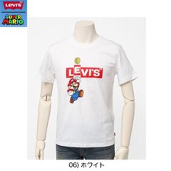 22491-07 グラフィッククルーネックTシャツ　 SUPERMARIO スーパーマリオ　＆リーバイス　コレボTシャツ画像