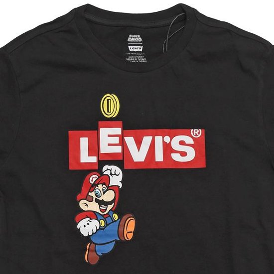 22491-07 グラフィッククルーネックTシャツ　 SUPERMARIO スーパーマリオ　＆リーバイス　コレボTシャツ画像