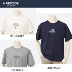 マッグレガー　メンズ半袖Ｔシャツ、111720306　 マスコットラグビーベアー プリントＴシャツの画像