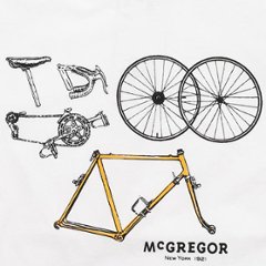 マッグレガー　メンズ半袖Ｔシャツ、111729107　サイクルパーツＴee画像