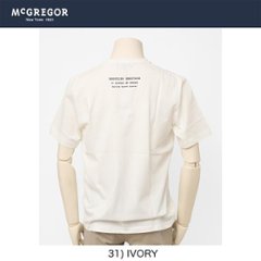 マッグレガー　メンズ半袖Ｔシャツ、111729303 無地ポケットＴ　ロゴプリント入り画像