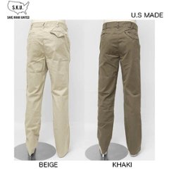 SKU-ChinoPant Save KHAKI United US MADE ライトオンスチノトラウザー画像