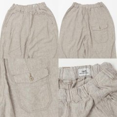 カフェッティ Cafetty バレルトラウザー CF-0361 リネンパンツ 画像
