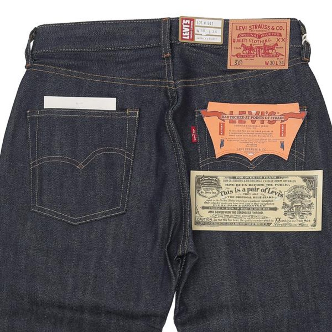 リーバイス ヴィンテージ 1966年モデル 66501-0135)リジッド LEVI