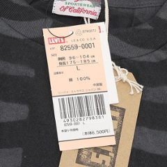 Levi's Vintage Clothing Tee 82559-00 01)サンフェードスケルトンﾎﾞｰﾝTシャツ　Ｌｻｲｽﾞ画像