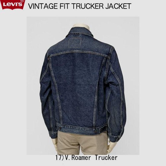 LEVI'S (リーバイス）Vintage Fit Trucker 77380-00 17)V.Roamer　Jacket　Gジャン画像