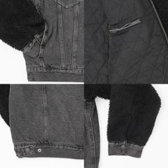 リーバイス(levis)　フーデッドハイブリッドシェルパトラッカージャケット 28875-0006画像