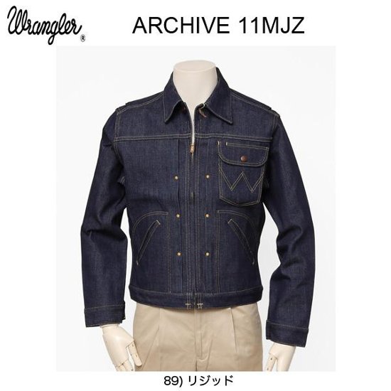 Wrangler アーカイブス　Ｗ9711　復刻 11MJ Z 初期型モデル 　189）Non Wash画像