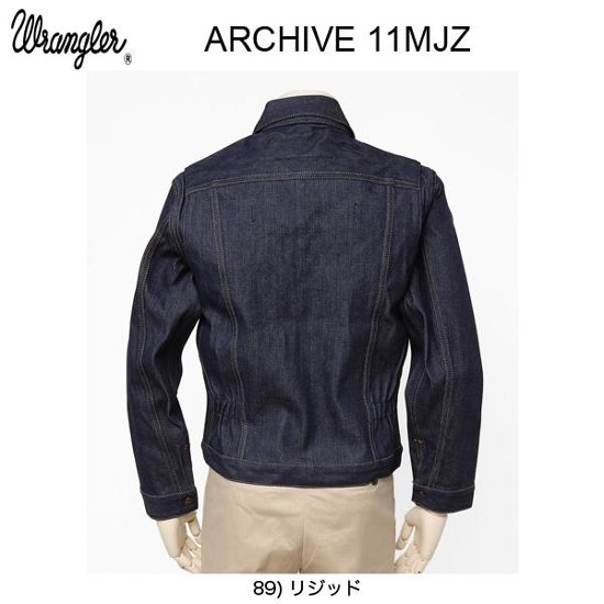 Wrangler アーカイブス　Ｗ9711　復刻 11MJ Z 初期型モデル 　189）Non Wash画像