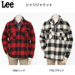 Lee ls1325　ワークシャツジャケット　バッファローチェックの画像