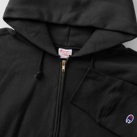 チャンピオン（champion) 　C5-U102 MADE IN USA リバースウィーブ  フルジップオープンパーカー画像