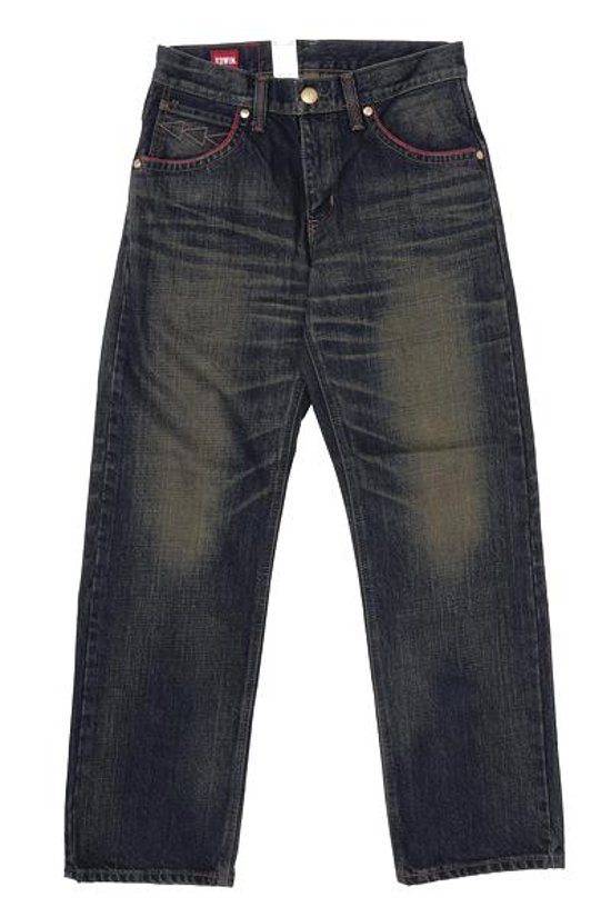 EDWIN　EBT04 BLUE TRIP   ZIP LOOSE　STRAIGT ジップルーズストレート  レザーフラップジップバックポケット 細部にこだわった日本人の為のデニムです画像