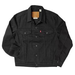 リーバイス(Premium　LEVI'S ) Trucker Jacket  72334-0403 DARK HORSE ブラック  ストレッチトラッカージャケット画像